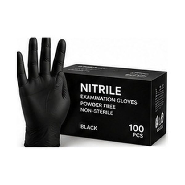 Black Nitrile Gloves Pack of 75 Black Nitrile Gloves Pack of 75