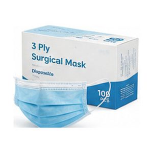Blue 3 Ply Mask Pack of 100