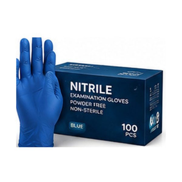 Blue Nitrile Gloves Pack of 75 Blue Nitrile Gloves Pack of 75